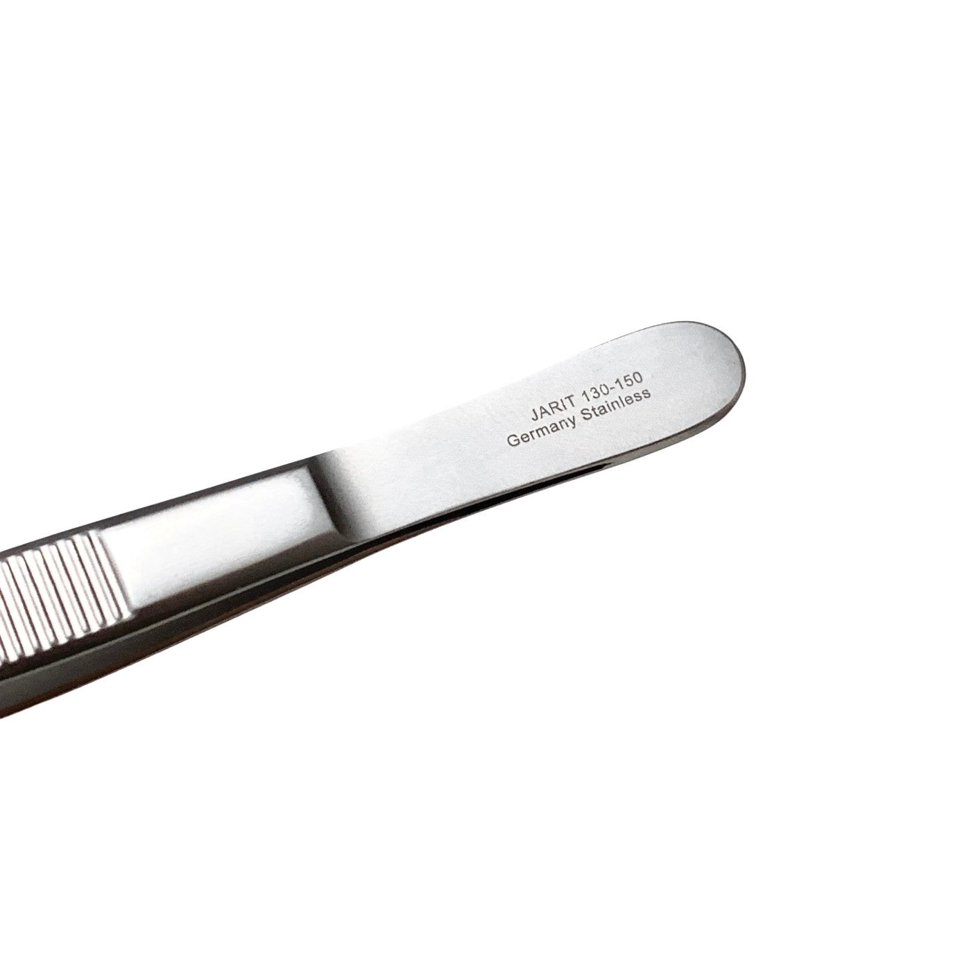 Jarit 130-150 Iris Tissue Forceps 1x2 Teeth 4.5" Germany Stainless Steel