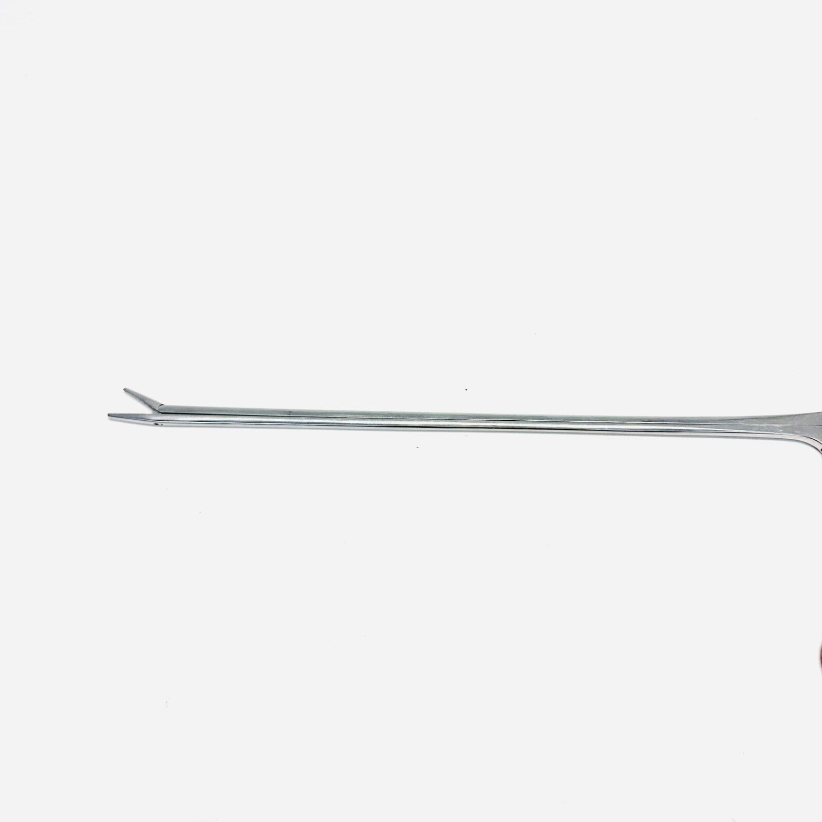 PILLING 50-6737 Drew Alligator Clip Applying Forcep Straight Serrated,2mm 9.5 In