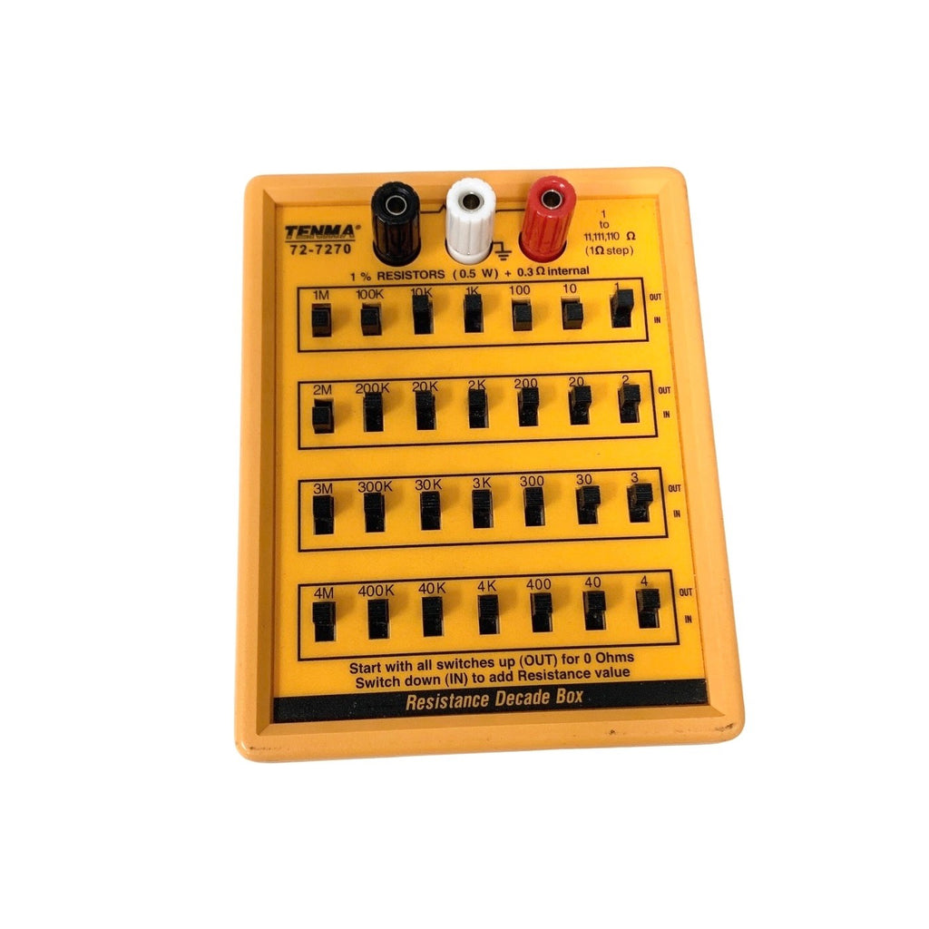 TRANSCAT BIOMEDICAL REF 72-7270, Resistance Decade Box