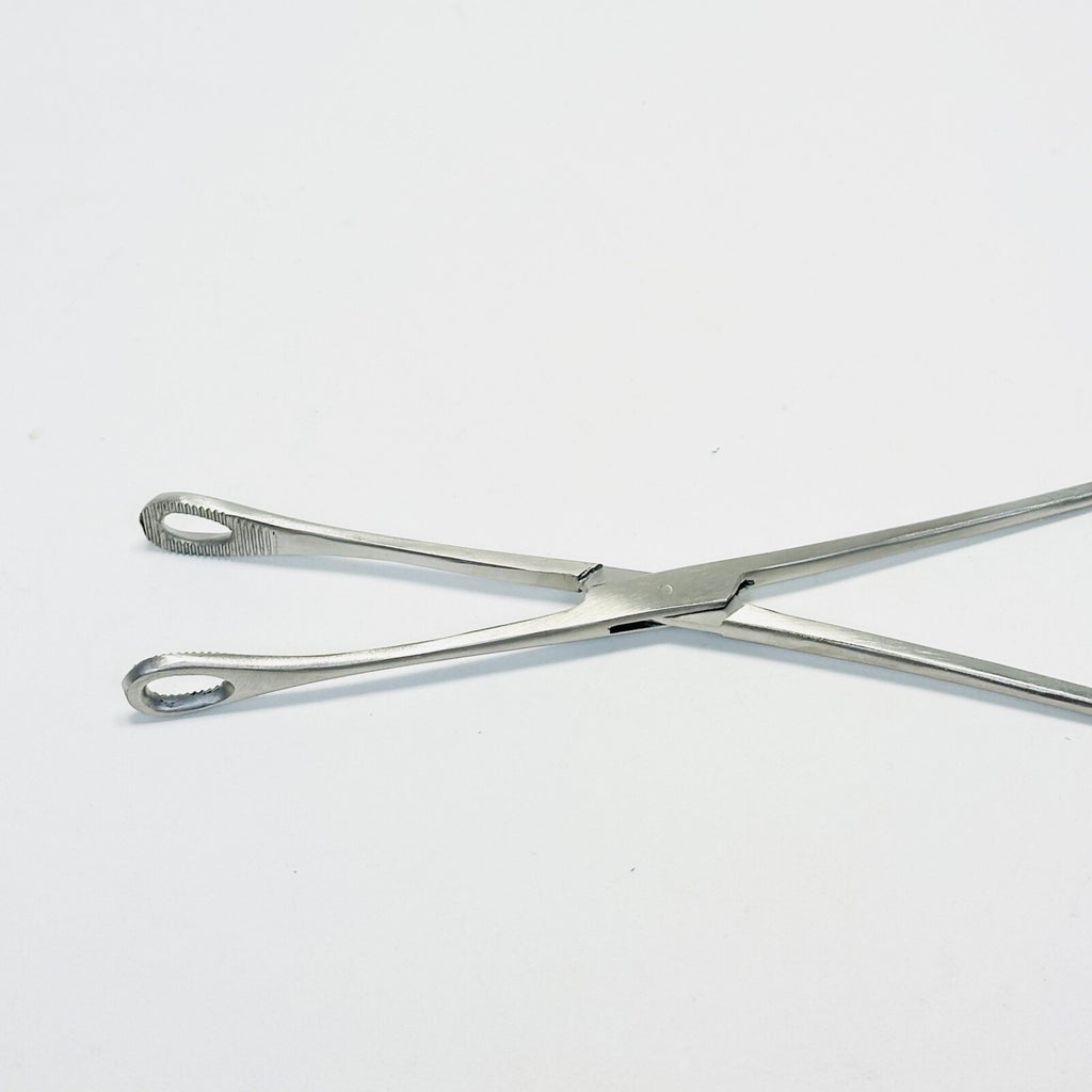 Sponge Holding Forceps Straight Serrated 9.5" Stainless Steel ( LOT OF 13 )