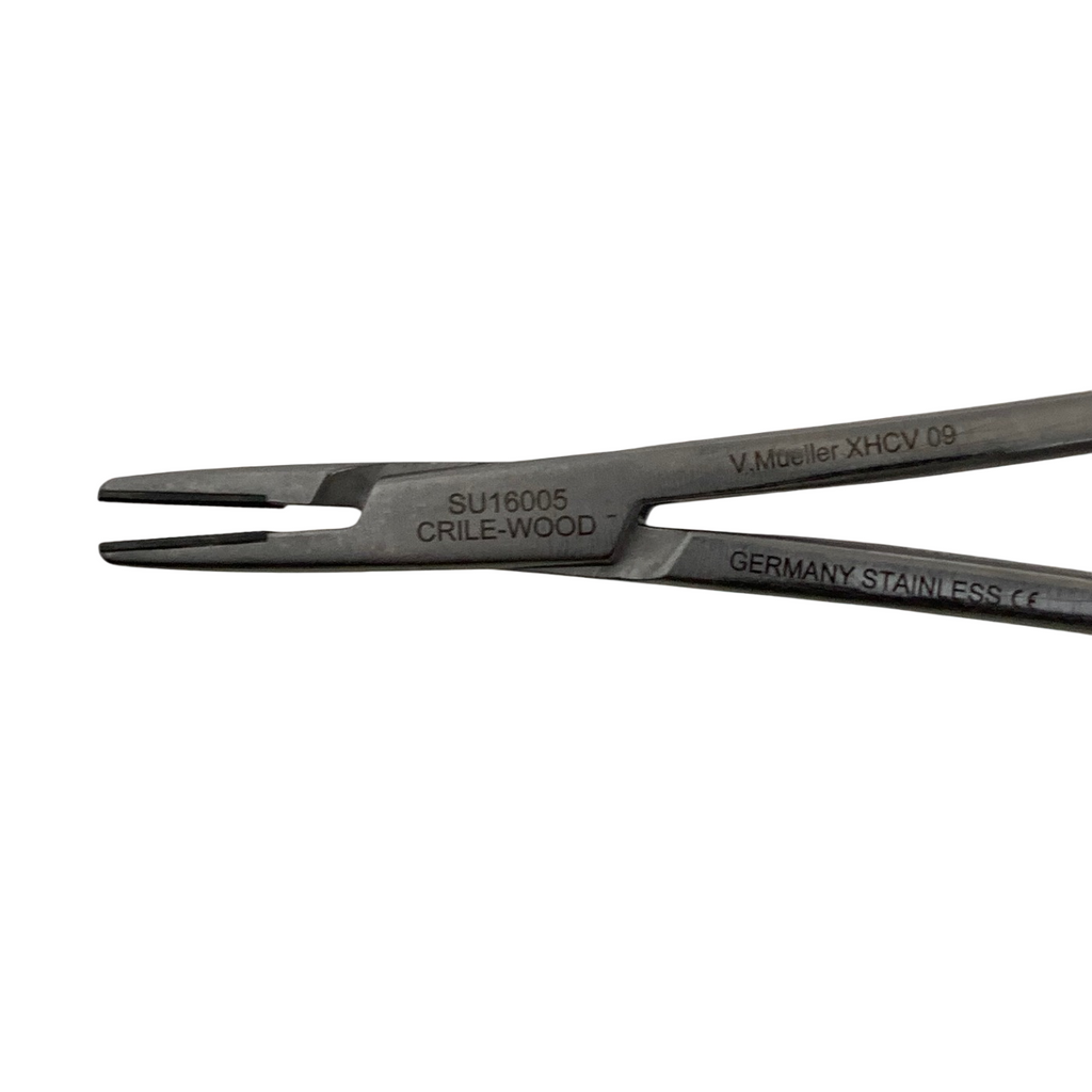 V. Mueller Surgical Needle Holder 6" Su16005 Gold Handle