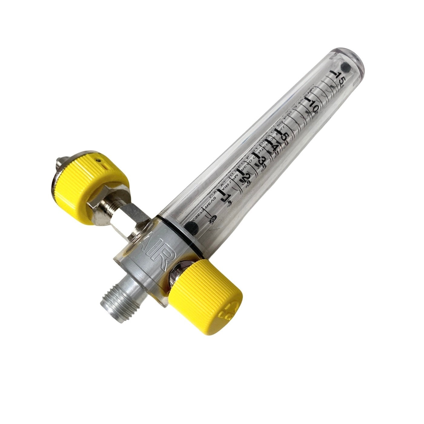 Precision Medical Model 8MFA, AIR Flowmeter, MALE Connector