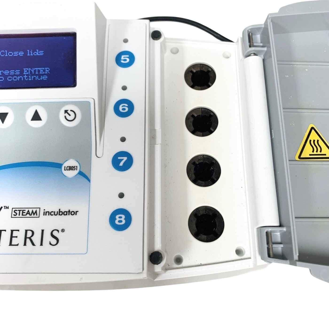 STERIS REF LCB051, Celerity STEAM Incubator w/ POWER SUPPLY