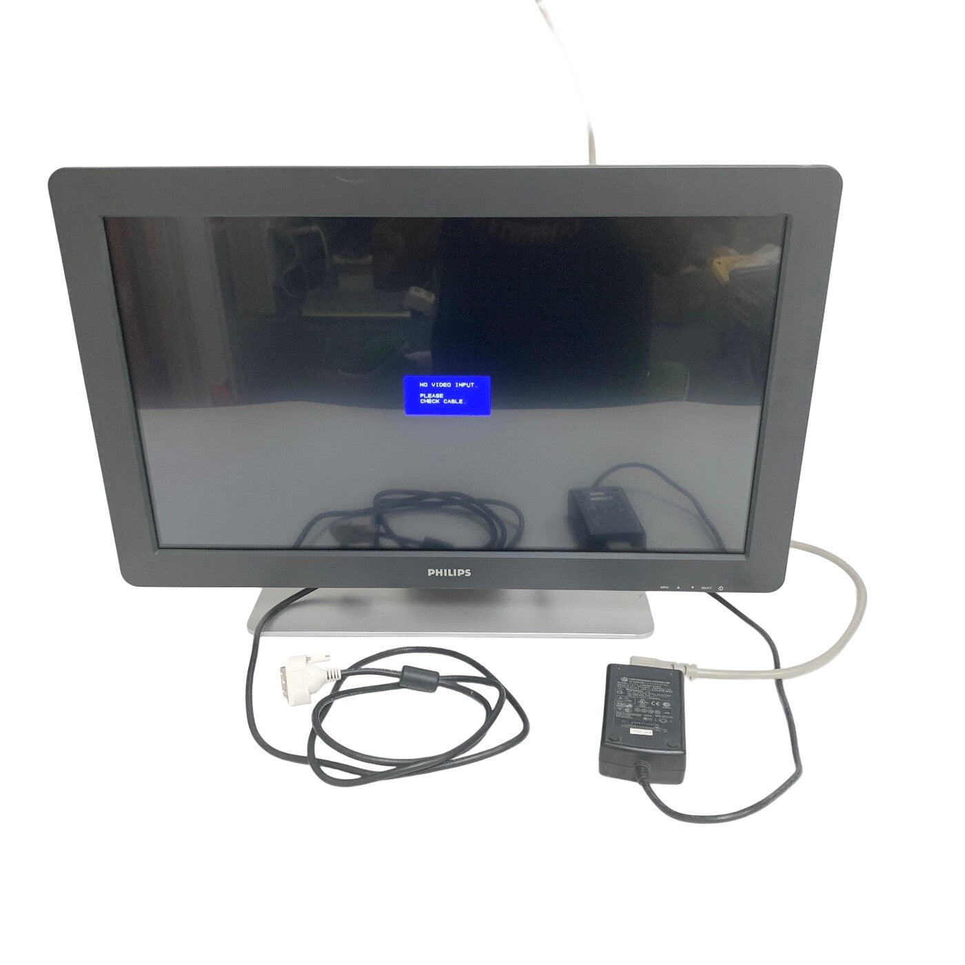 PHILIPS REF ET2401L, ELO 24” Full HD Touch Monitor W/ Power Adapter/ Stand/ DVI