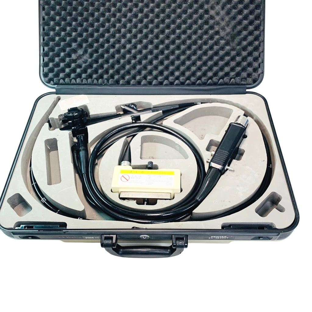 PENTAX REF EG-3830UT, ULTRASOUND VIDEO GASTROSCOPE w/OF-B141 & Case