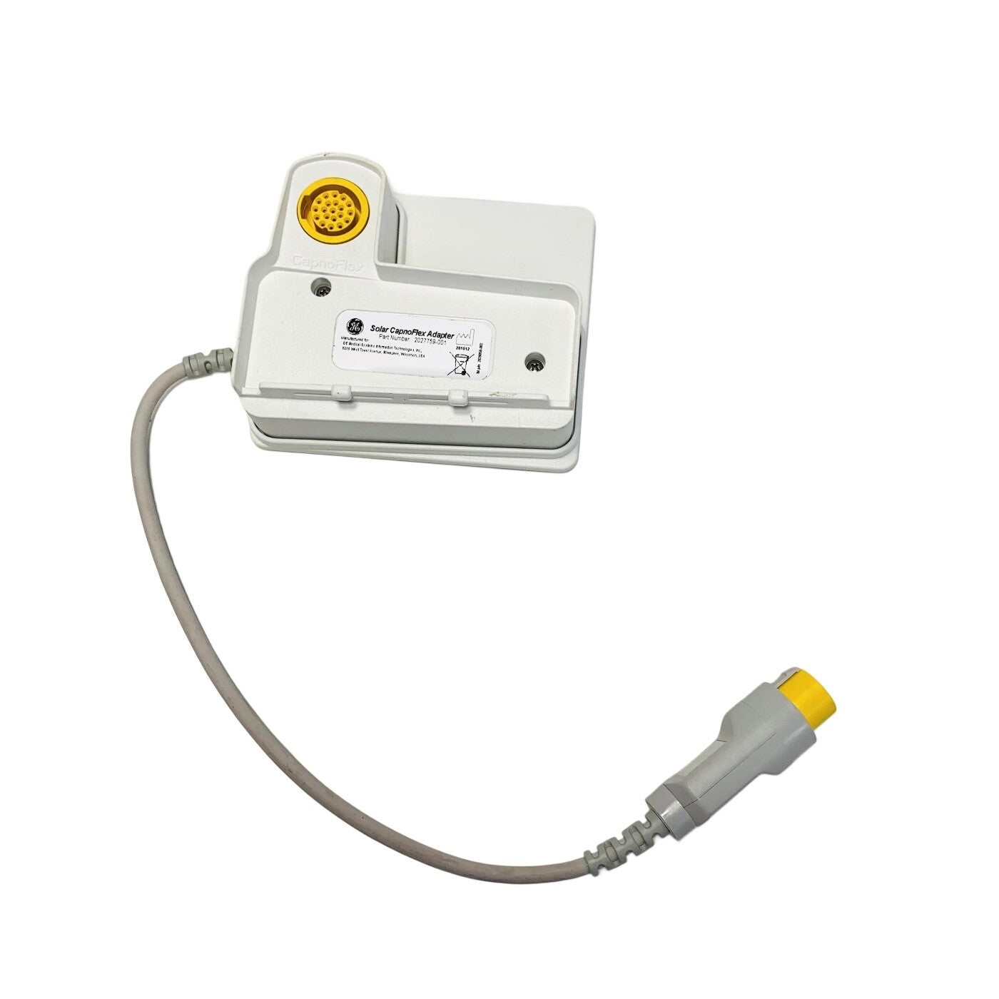 GE REF 2027759-001, SOLAR CAPNOFLEX ADAPTER