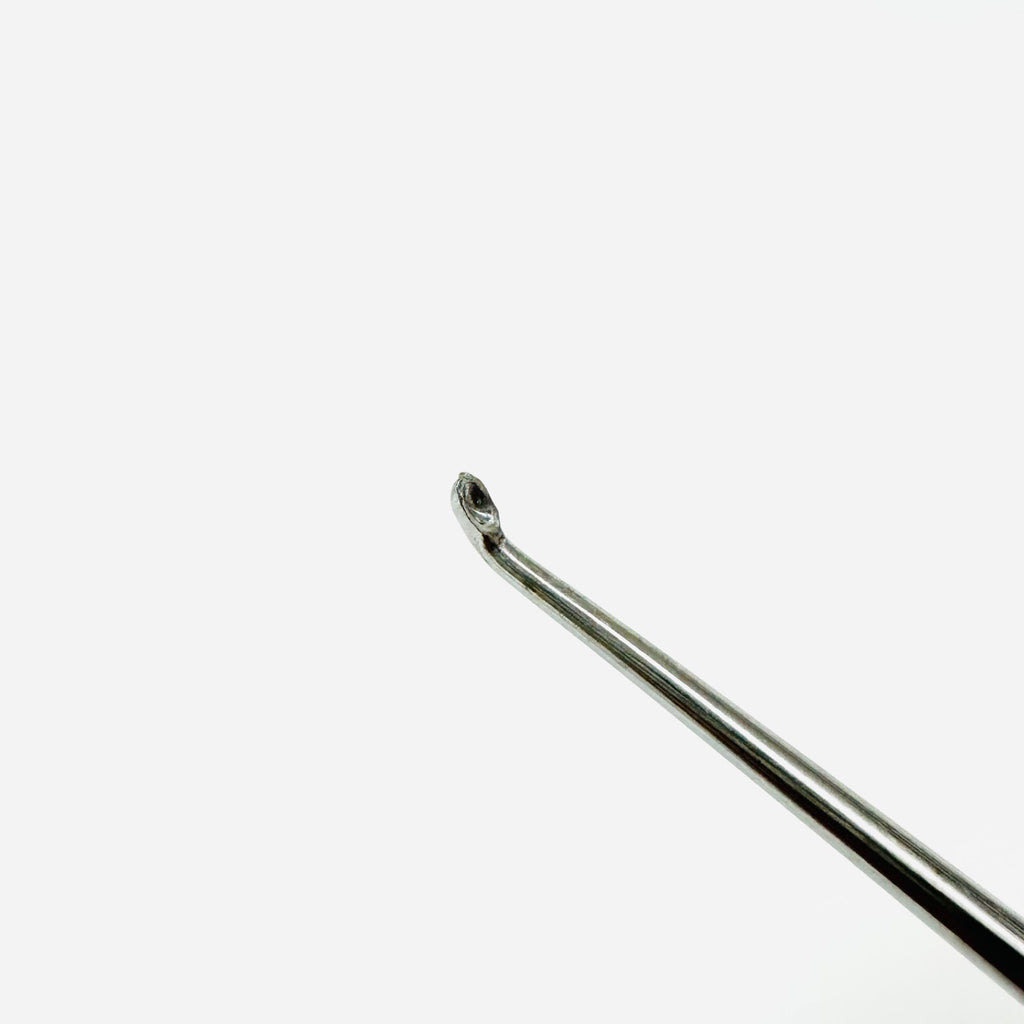 V. Mueller U-0164 CURETTE, SPINE CHROMA-LINE Angled #4 , 10 Inch Instrument