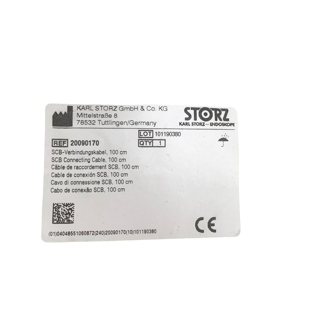 KARL STORZ 20090170, SCB Connecting Cable 100cm Endoscope Communication Bus Lead