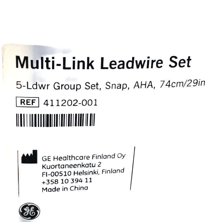 GE REF 411202-001, MULTI-LINK LEADWIRE SET