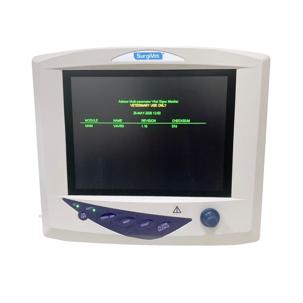 Smiths Medical REF V9201 AND V9212AR, Vet Care Patient Monitor