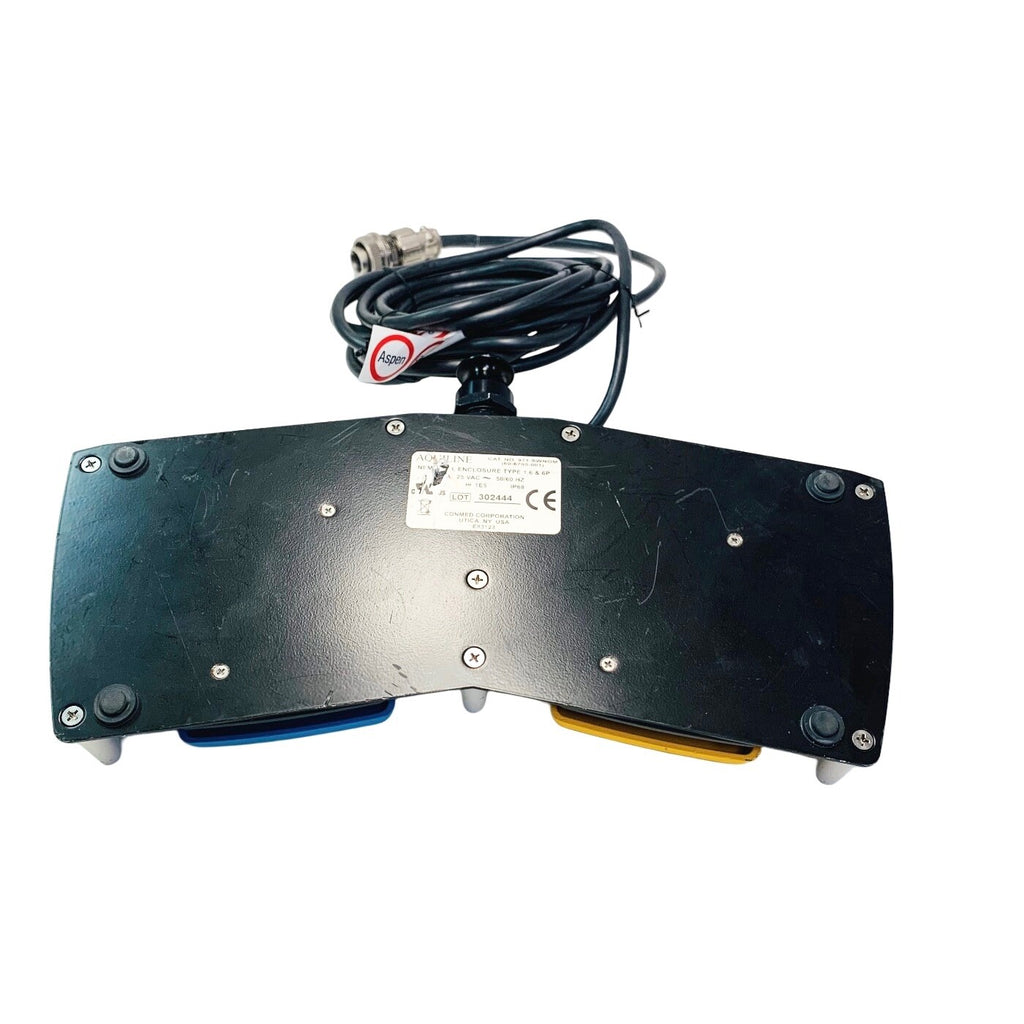 ConMed REF 60-6700-001, MONOPOLAR DUAL PEDAL FOOTSWITCH