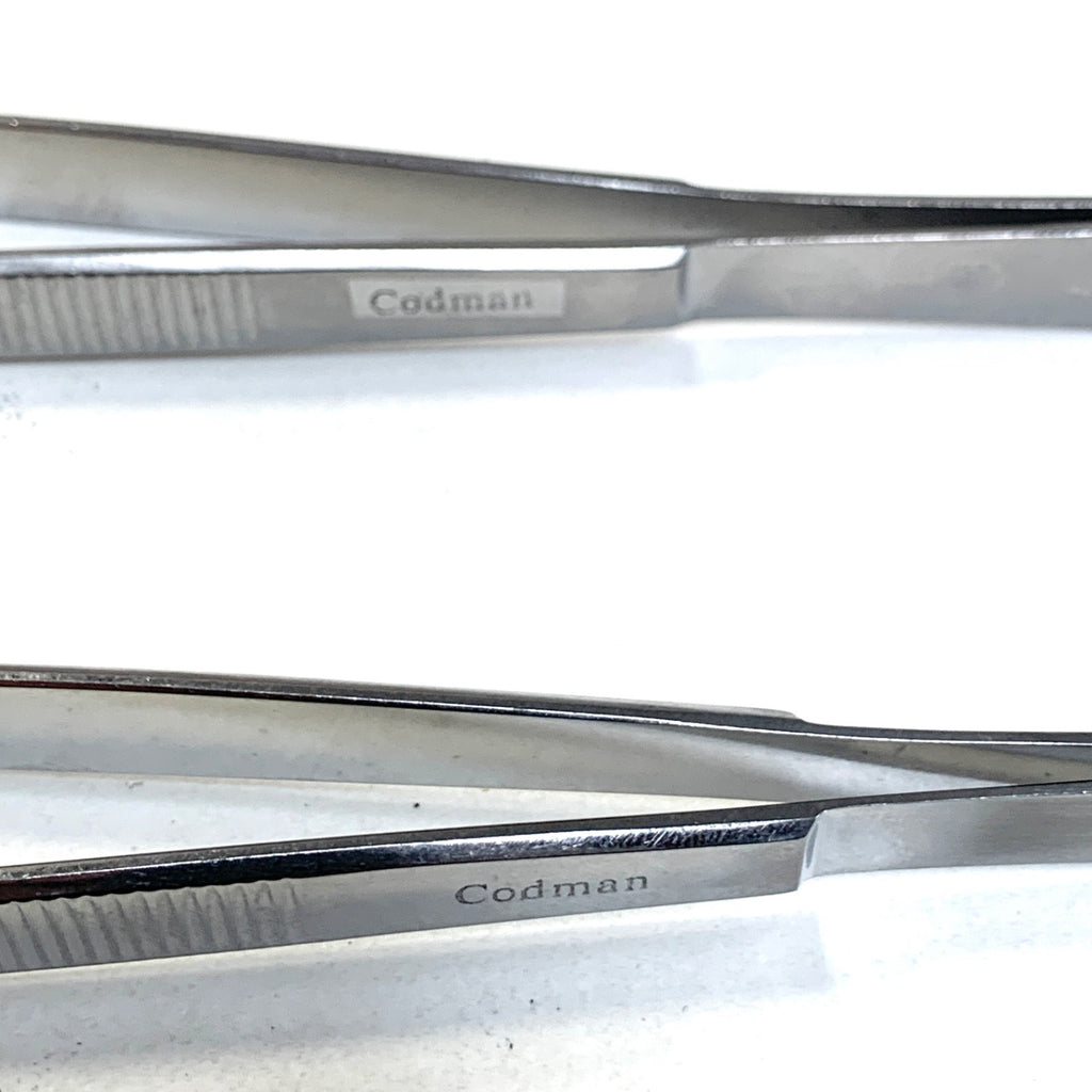 Codman 30-4138 LOT OF 2. Dressing Forceps
