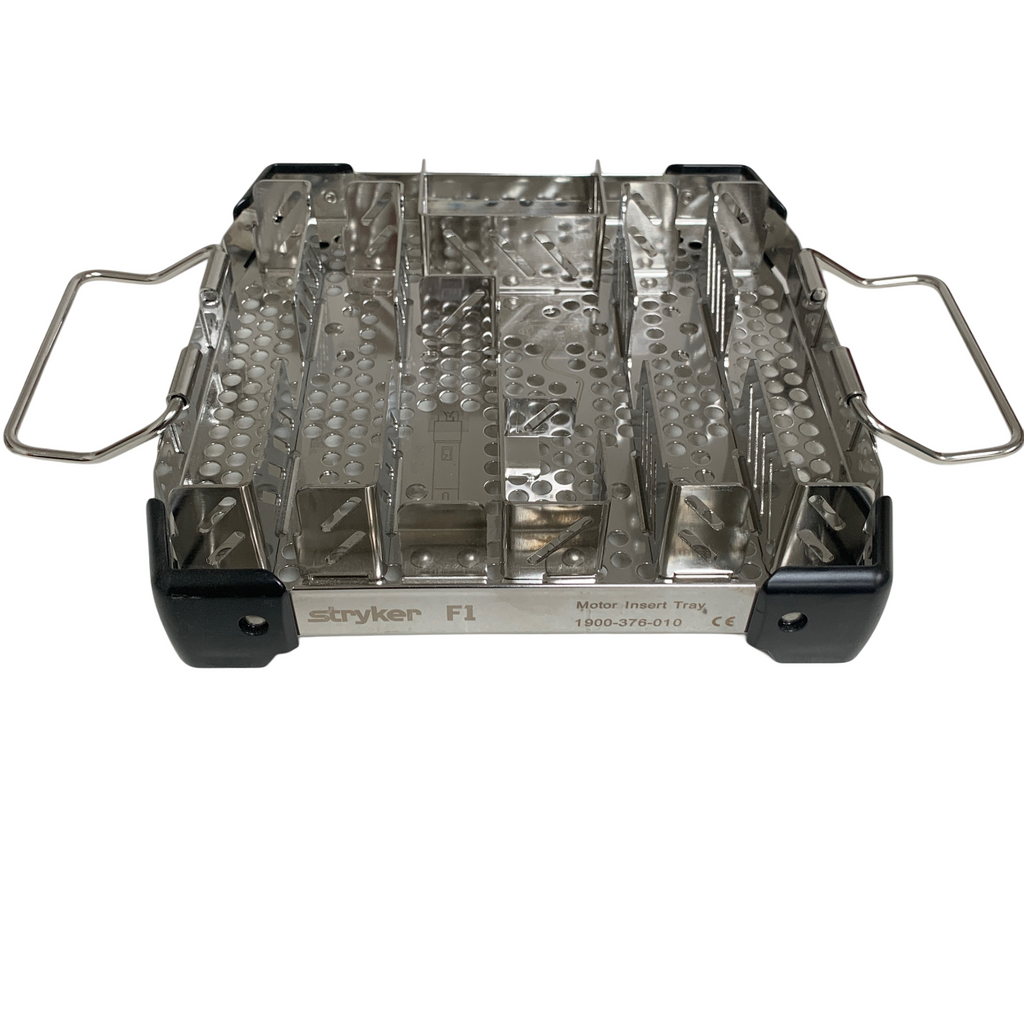 Stryker 1900-376-010 F1 Motor Insert Tray 9-5/8" x 9-1/2" x 2".
