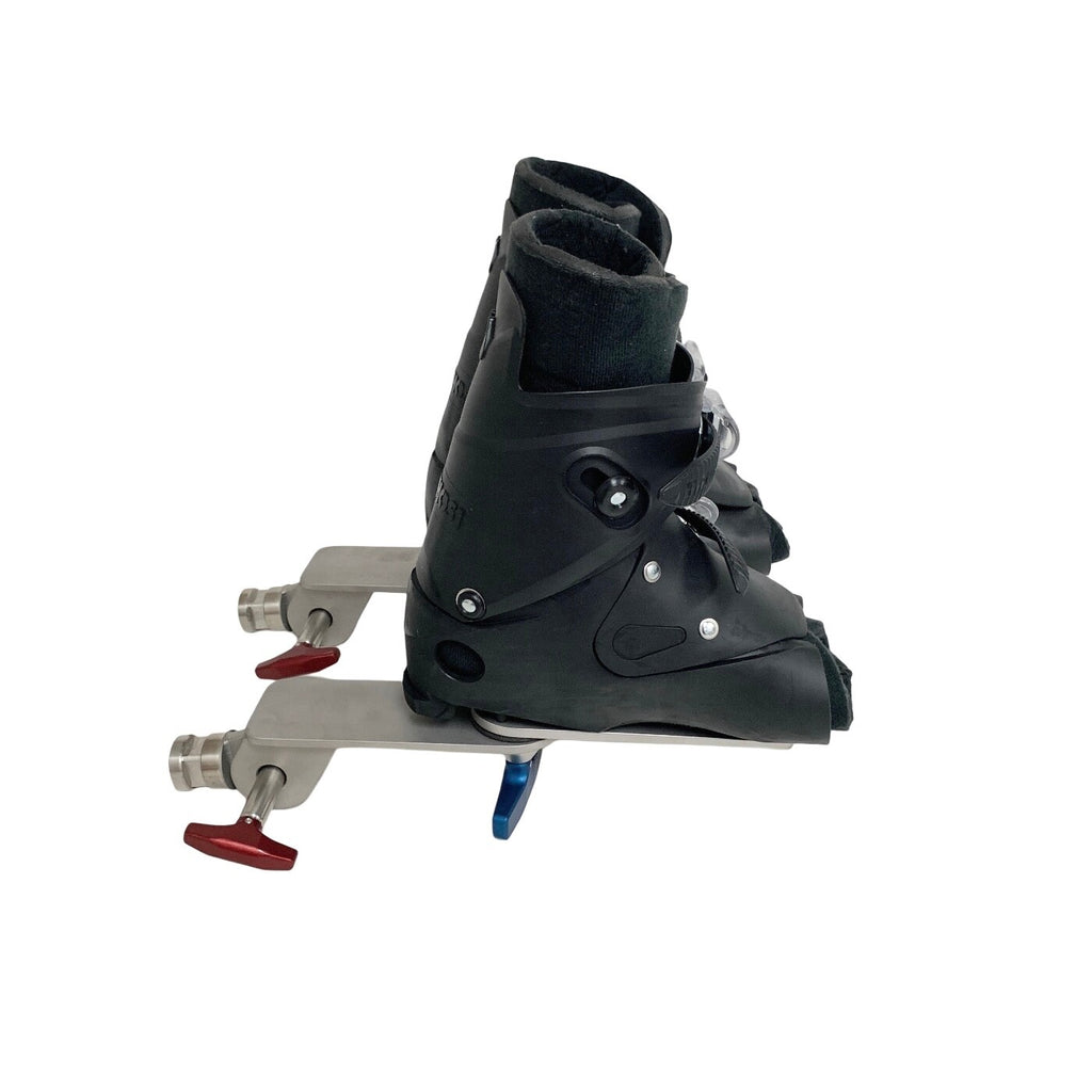 Mizuho OSI REF 5855-864, P-2 RIGHT/LEFT TRACTION BOOT, LARGE, PAIR w/ FOOT PLATE