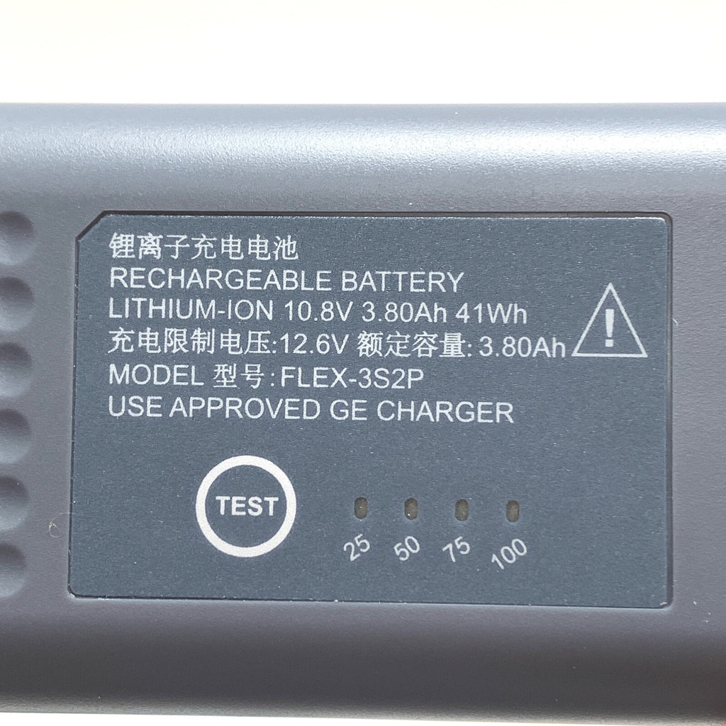 GE REF 2062895-001, Rechargeable Battery, 10.8V, Model FLEX-3S2P