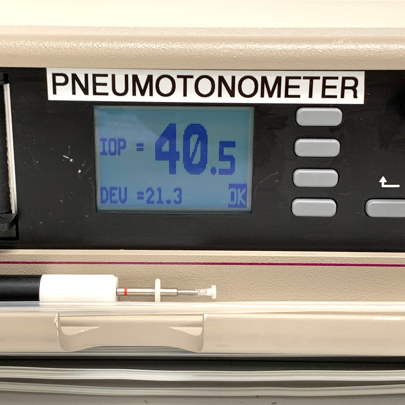 Mentor Model 23-2340, Model 30 Classic Pneumatonometer, w/ probe