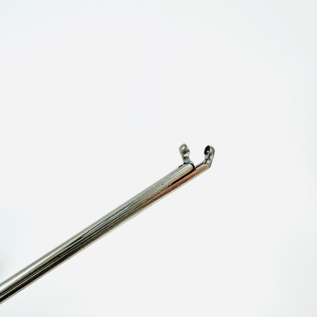 V. Mueller Microlaryngeal Grasping Angled UP CUP Forceps 11 Inch Instrument