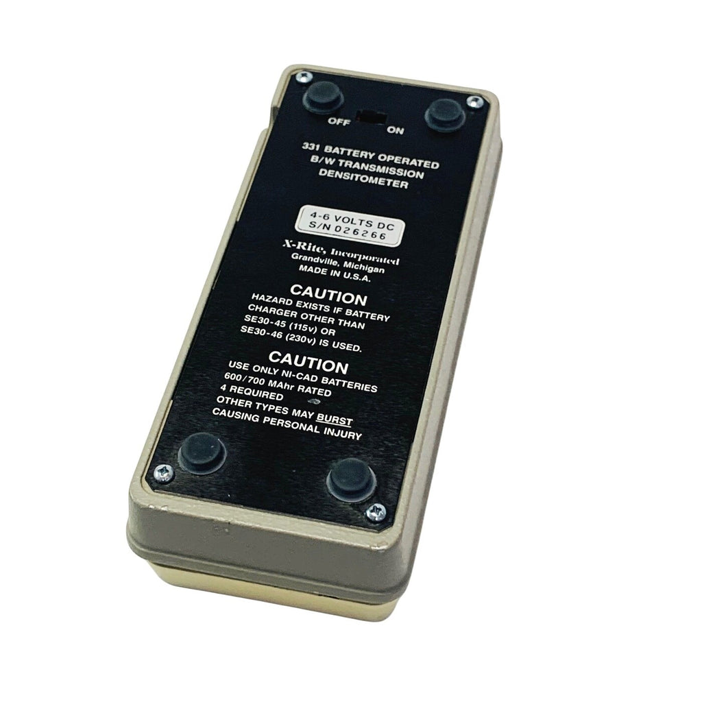 X-rite REF 331, B/W Transmission Densitometer Battery Operated
