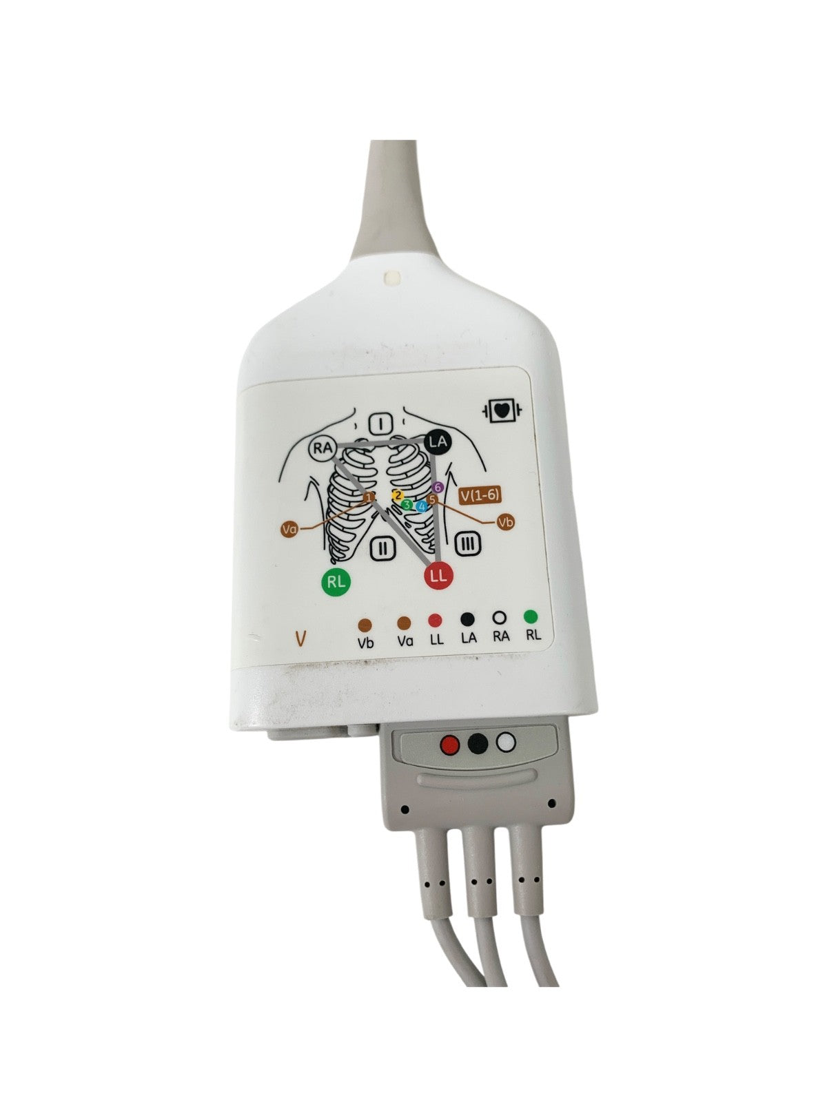 GE REF 2099884-001, CARESCAPE MKE101 ECG MODULE WITH 3 LEAD CONNECTOR