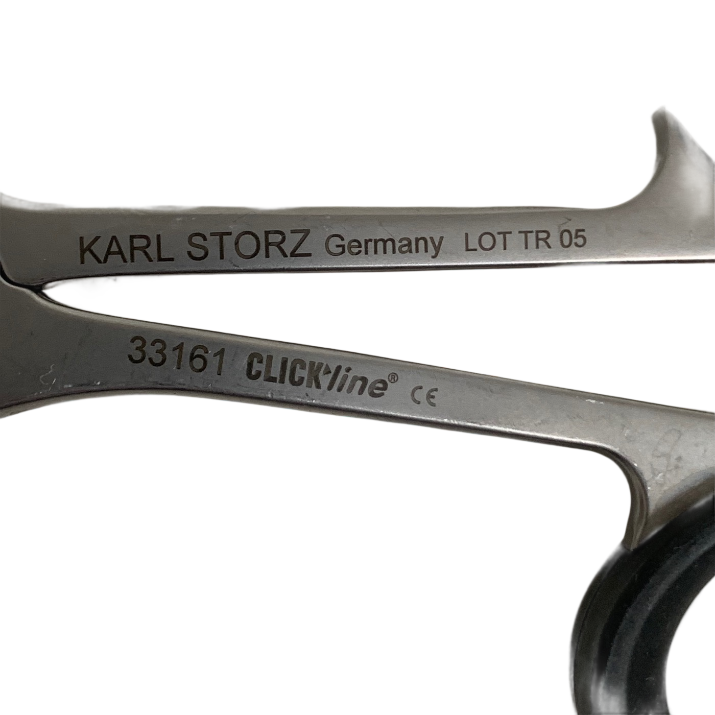 Karl Storz 33161 Clickline Comfort Grip Metal Handle W/O Ratchet Laparoscopy