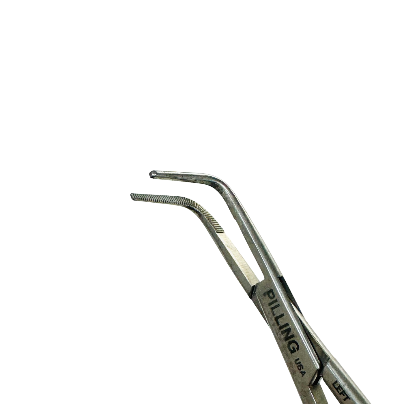pilling 242005 MCDOUGAL PROSTATECTOMY CLAMP Angled Left 9 7/8"