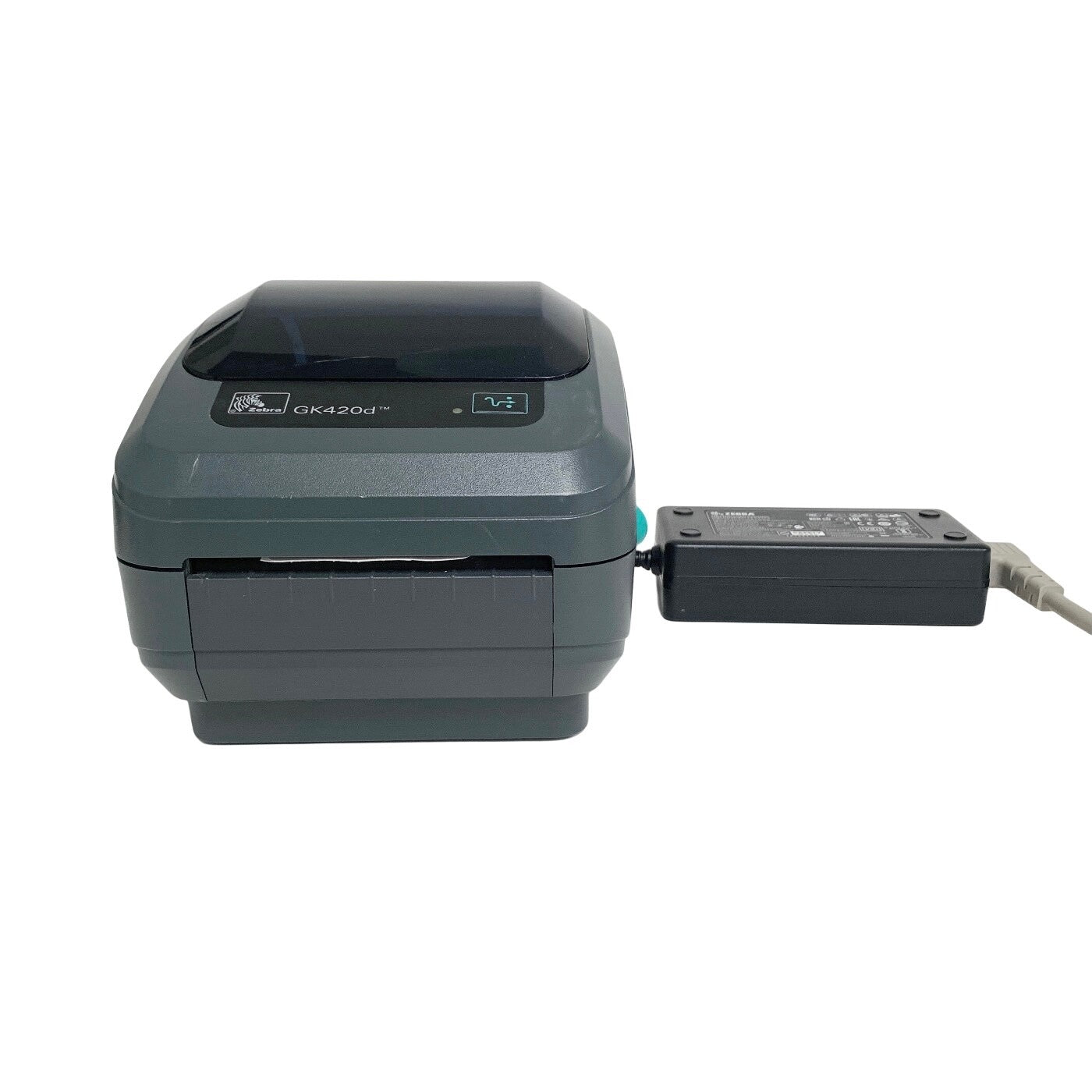 Zebra REF GK420D, THERMAL LABEL PRINTER W/ POWER SUPPLY