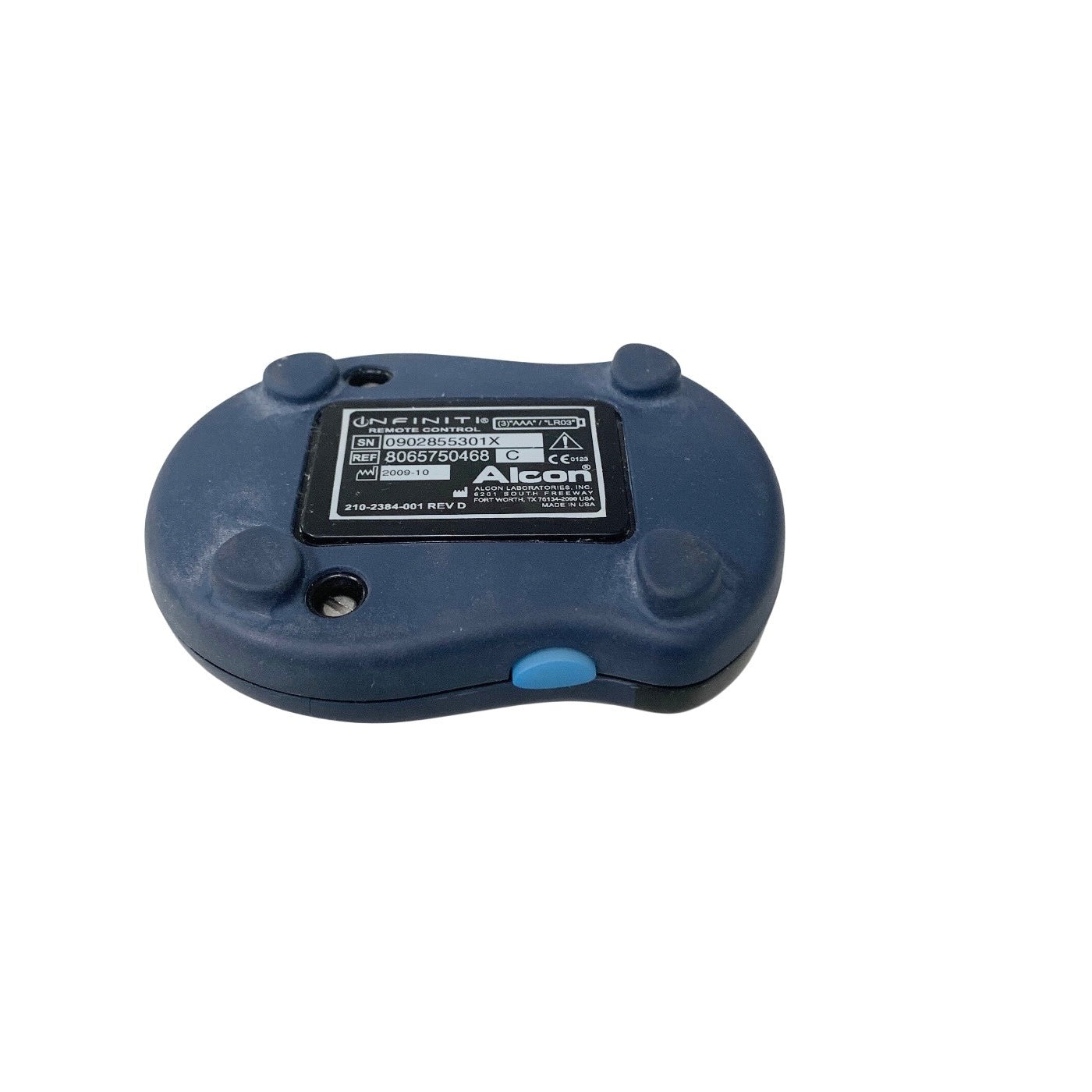 ALCON INFINITI REF 8065750468, REMOTE CONTROL FOR VISION SYSTEM