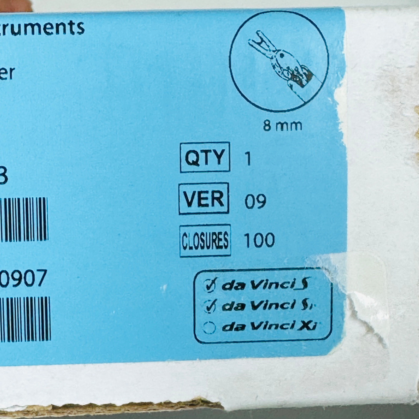 Intuitive Surgical 420003 Da Vinci Small Clip Applier 8mm Instrument (NEW)