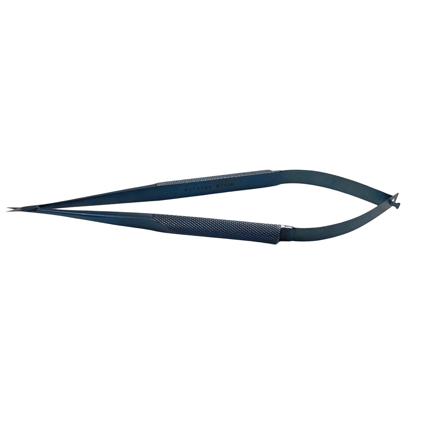 Codman 80-1721 Rhoton Titanium Micro Scissors Curved 7" Neurosurgery Instrument