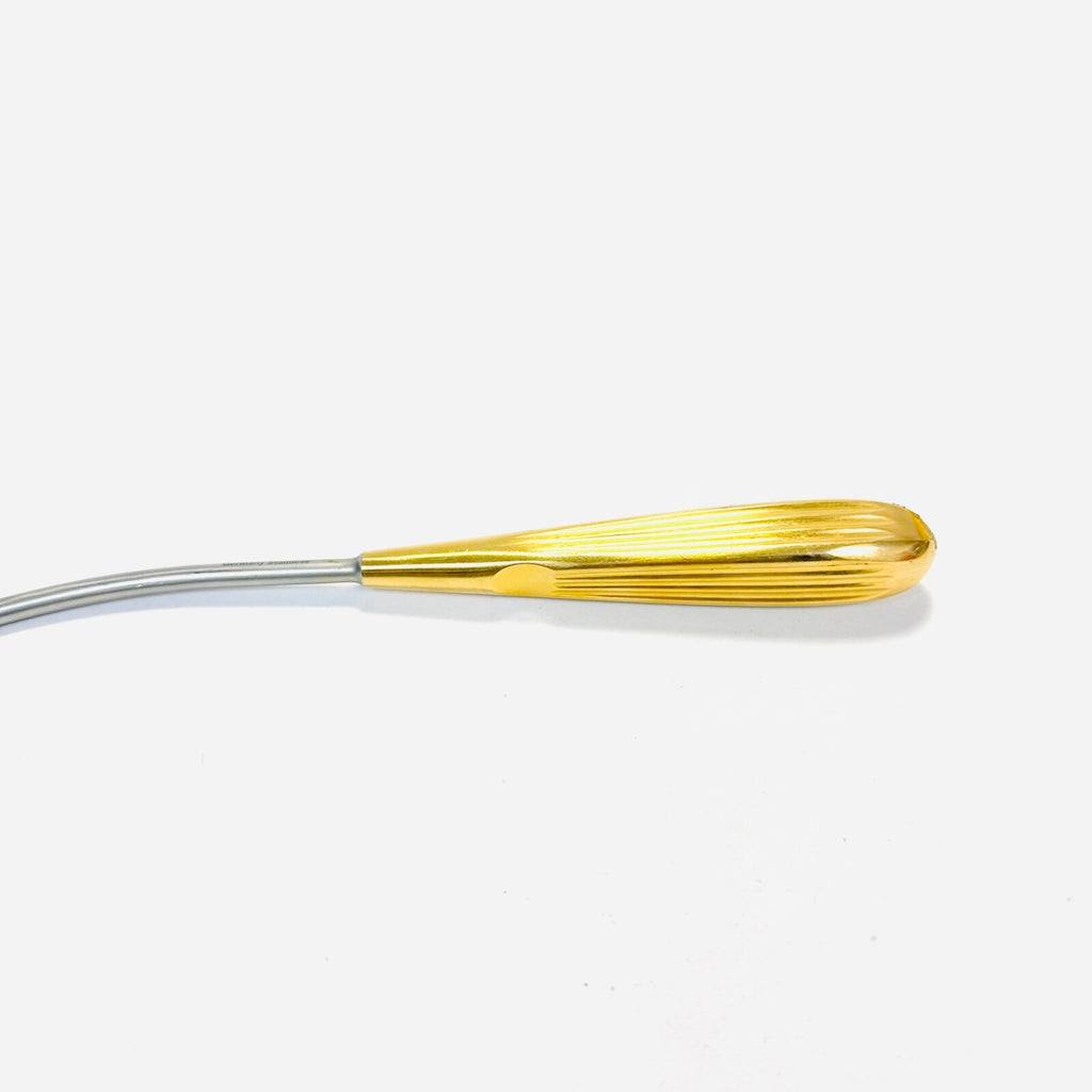 Periosteal Elevator Curved Stainless Steel Wide Blade, 10 Inch Length Instrument