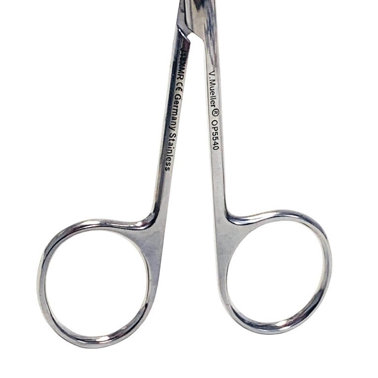 V. Mueller REF OP5540, SCISSOR, IRIS KNAPP CURVED