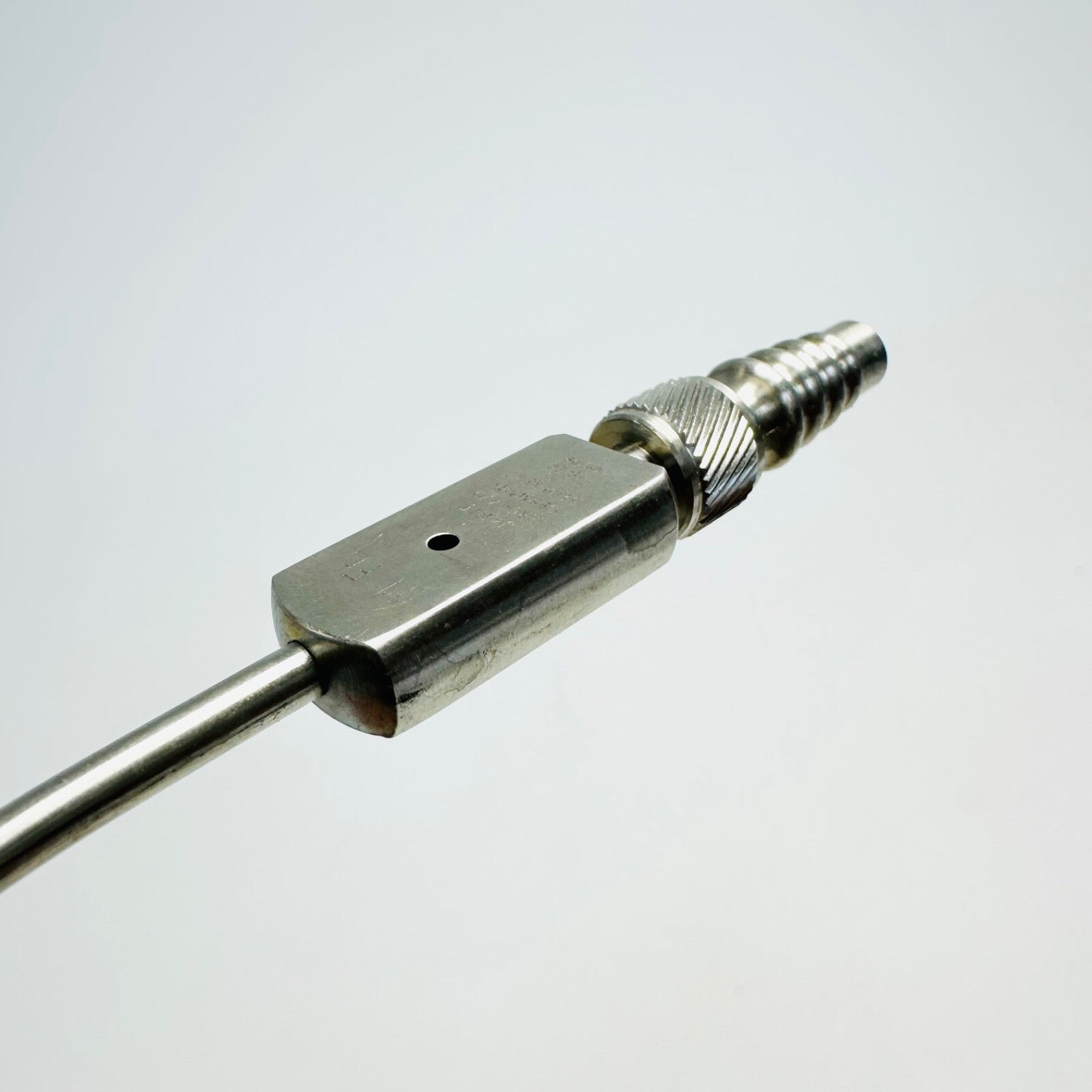 JARIT 285-479 Frazier Suction Tube, 11 Fr Angled 90°,7-1/2" Stainless Instrument