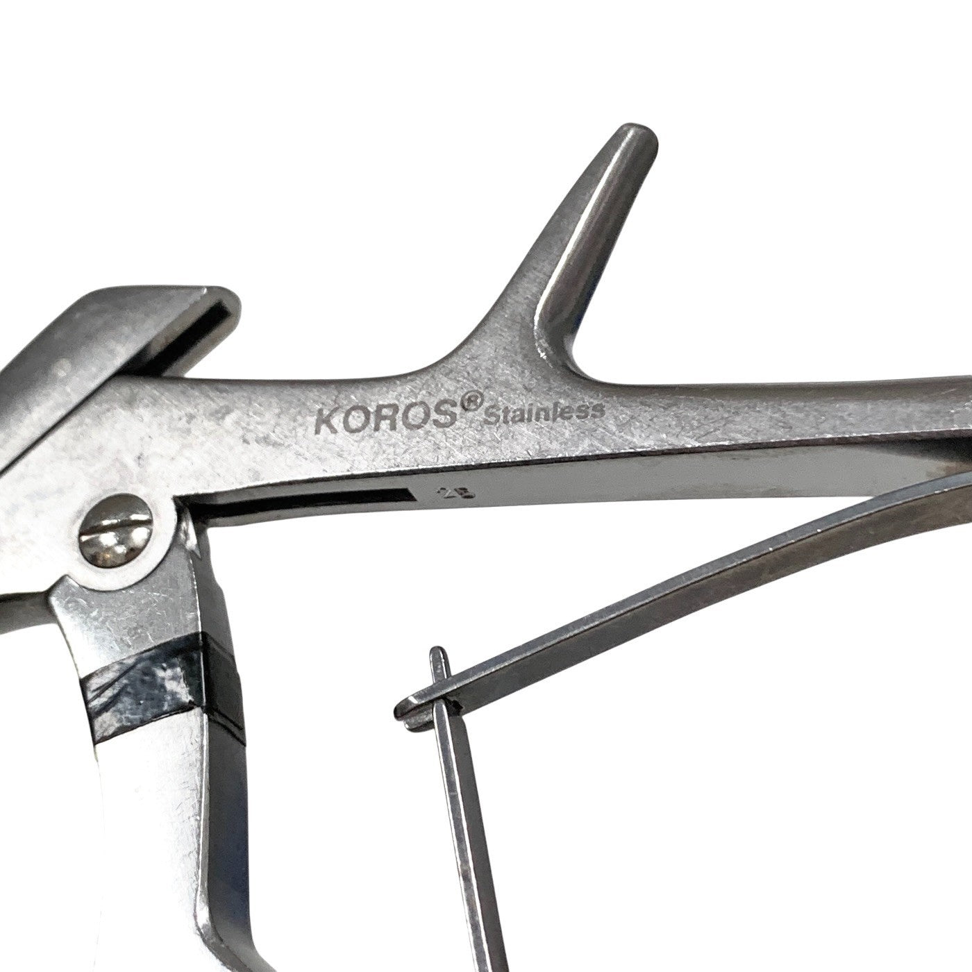 Koros Stainless Kerrison Rongeur 2mm 40 Degree Up-Bite Surgical Bone Punch 8"