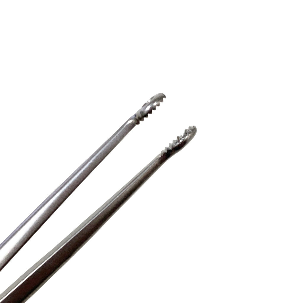Aesculap Ref AN379R, Tilley Nasal Dressing Forceps 6.25" Bayonet Serrated ENT