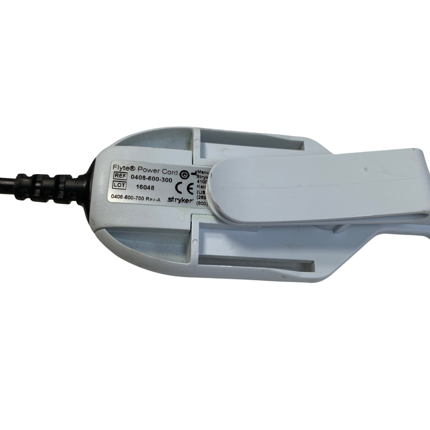 Stryker REF 0408-600-000, FLYTE HELMET w/ 0408-600-300, Flyte Power Cord