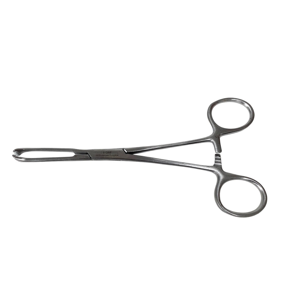 Millennium Surgical 1-268 Allis Tissue Forceps 4x5 Teeth 6" Surgical Instrument