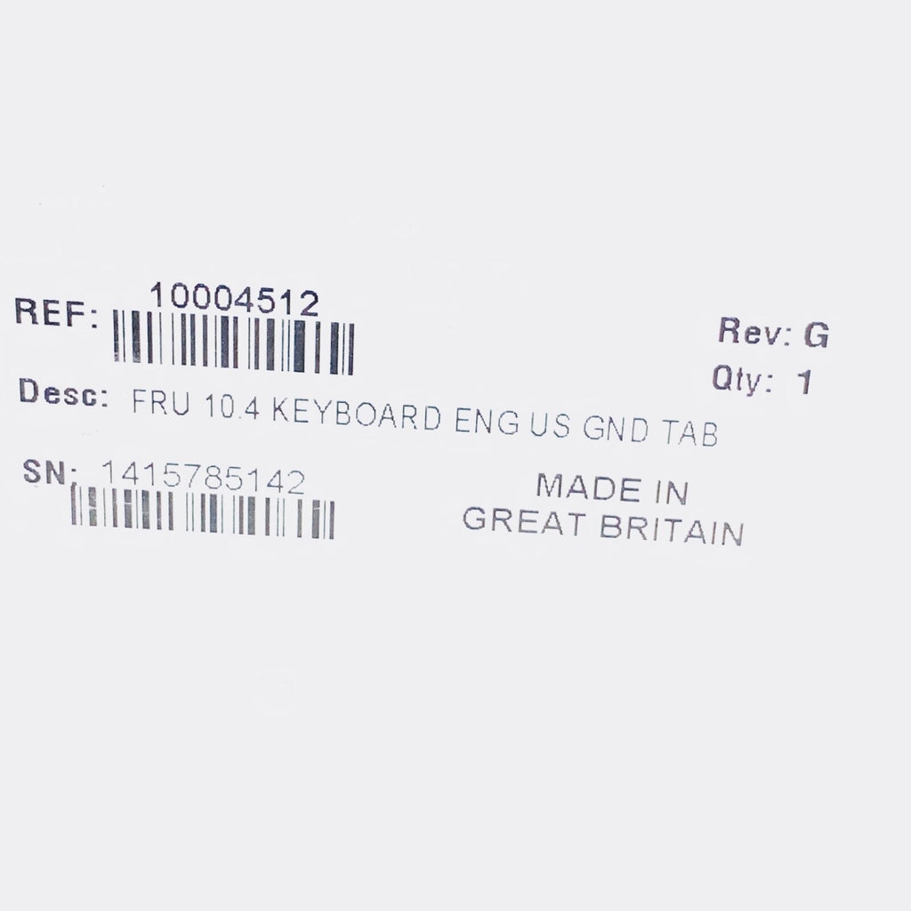 Puritan Bennett REF 10004512, GUI COMM KEYBOARD , 10.4 IN, ENGLISH USA