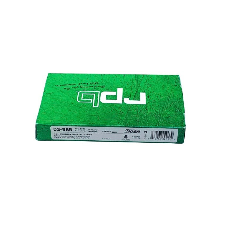 Rpb Safety REF 03-985, Particle Filter with High Efficiency