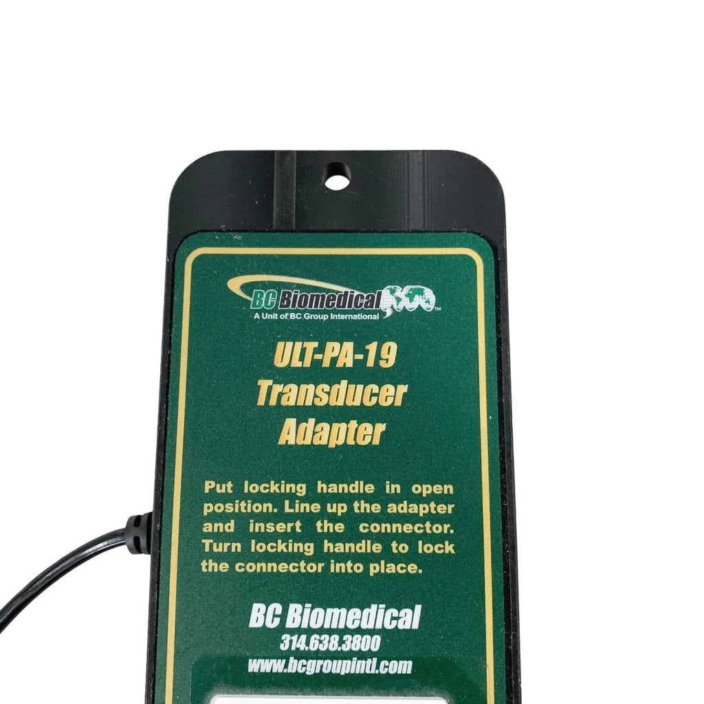 BC Biomedical Ref ULT-PA-19, Transducer Adapter