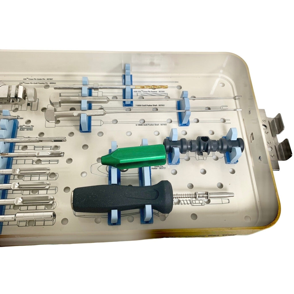 ZIMMER REF 900766, BIOMET SPORTS MEDICINE AXL CROSS PIN TRAY W/ 903740