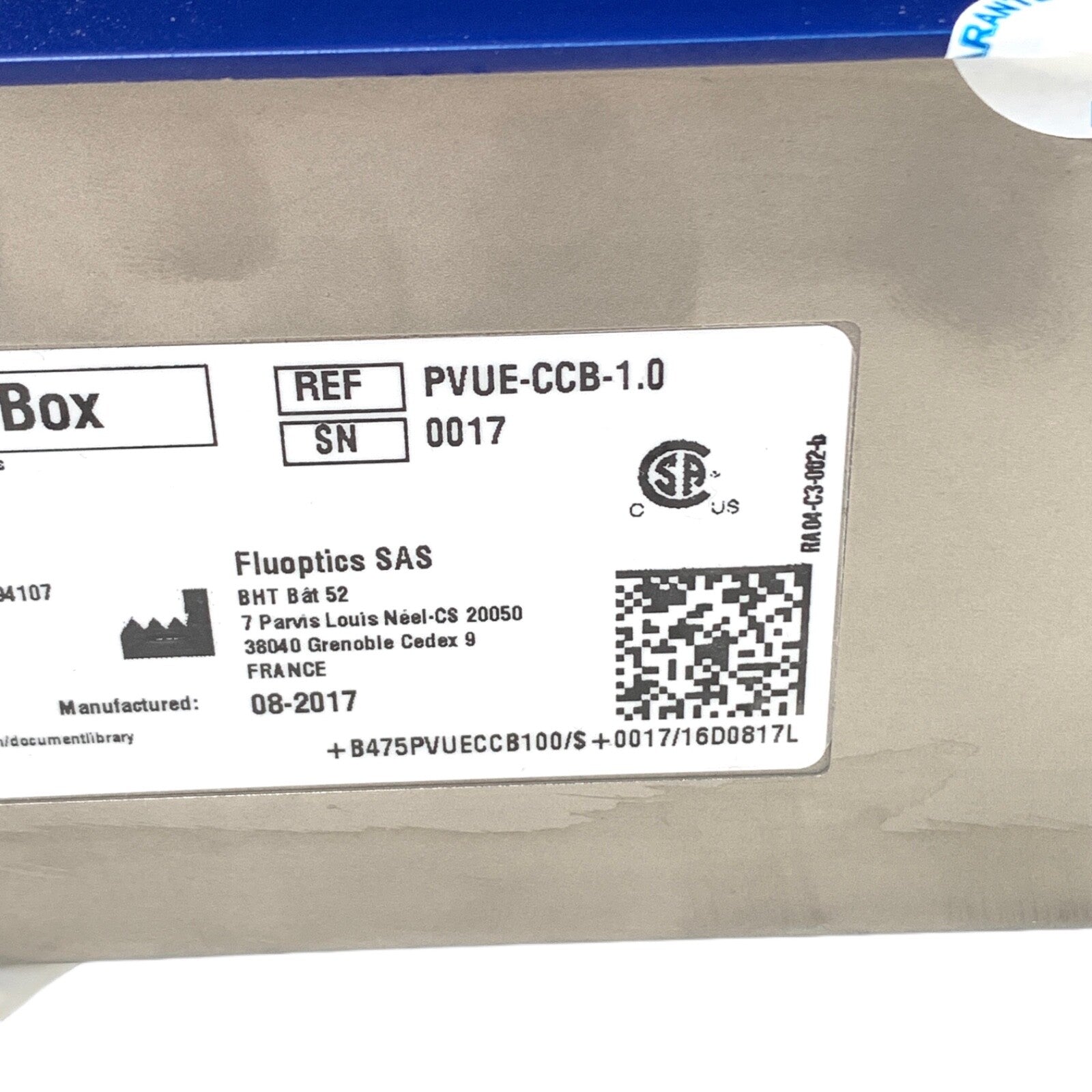 Invuity Photonvue REF PVUE-CCB-1.0 Control Box, PVUE-COH-1.0 Optical Head