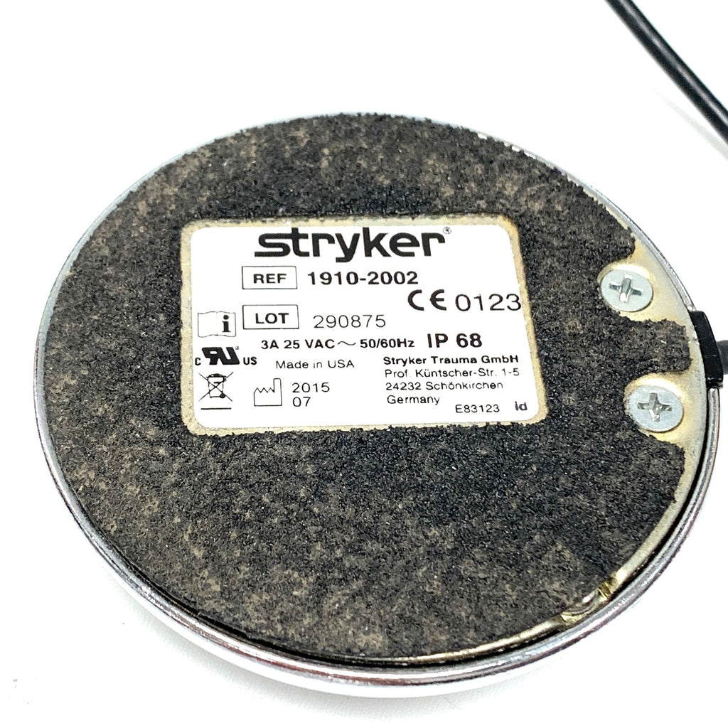 Stryker REF 1910-2002, Sonicanchor Footswitch