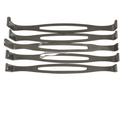Integra Jarit REF 200-105, U.S. Army Retractor Lot of 5, 8-1/4" Double Ended