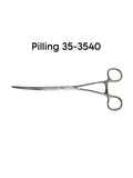 Pilling REF 353540 DeBakey PV Clamp S Shape Forcep