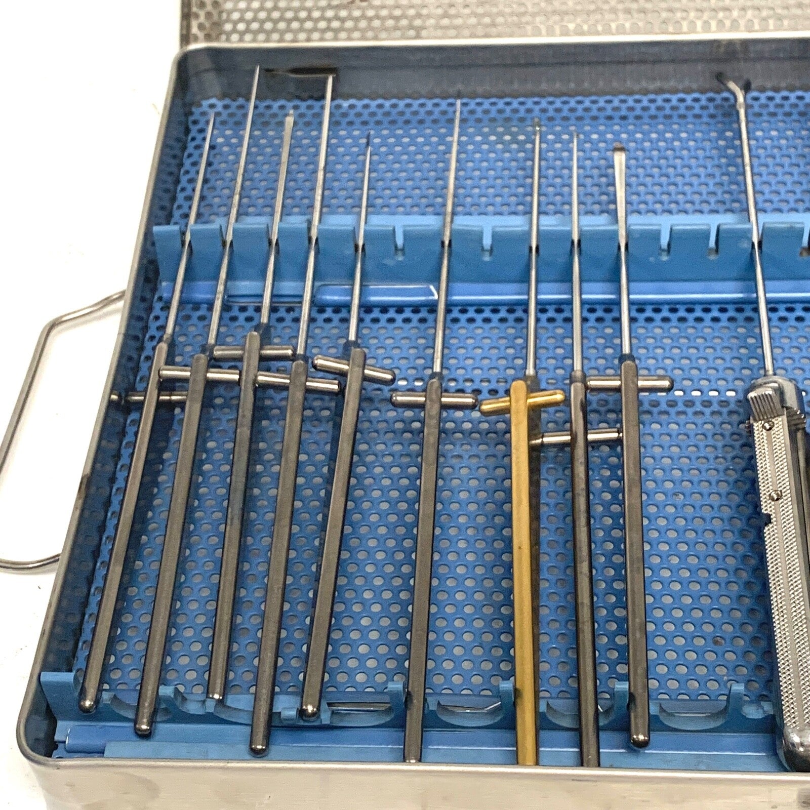 Acufex Mensical Punch & Rotary Punch Forceps Set of 17 w/ Tray