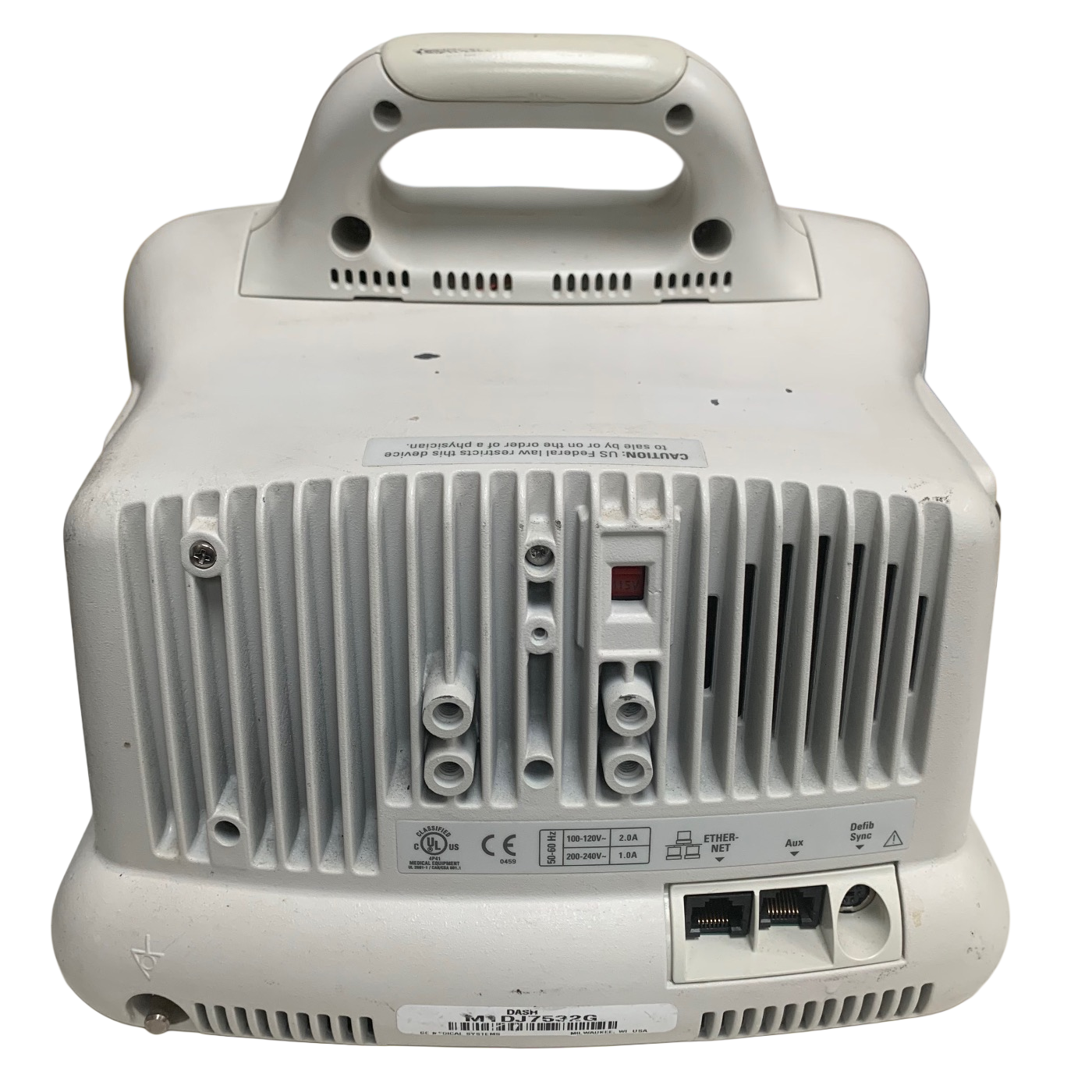 GE MEDICAL SYSTEMS DASH 3000 PATIENT MONITOR - PARTS ONLY