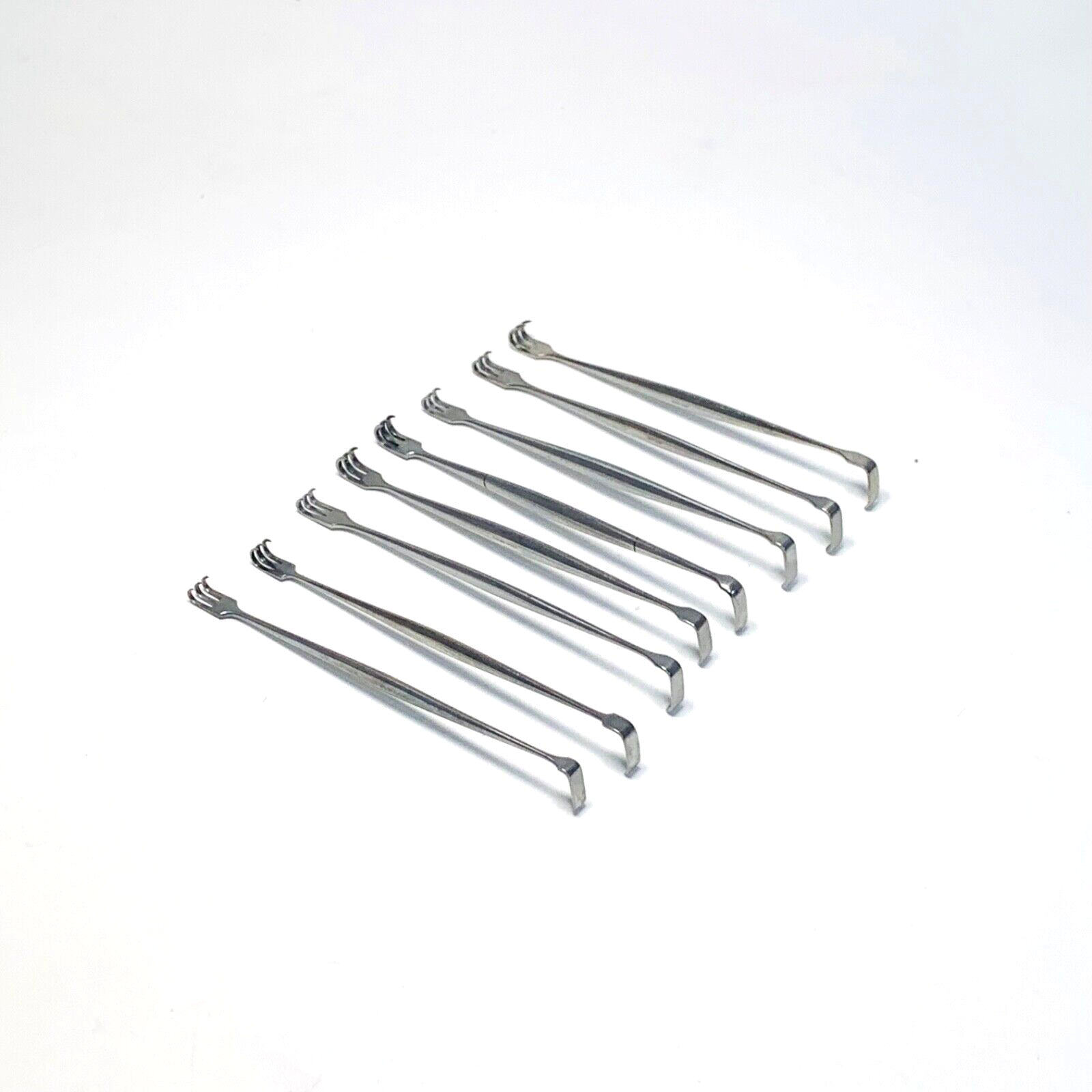 LOT OF 8 SURGICAL SENN RETRACTOR DOUBLE ENDED