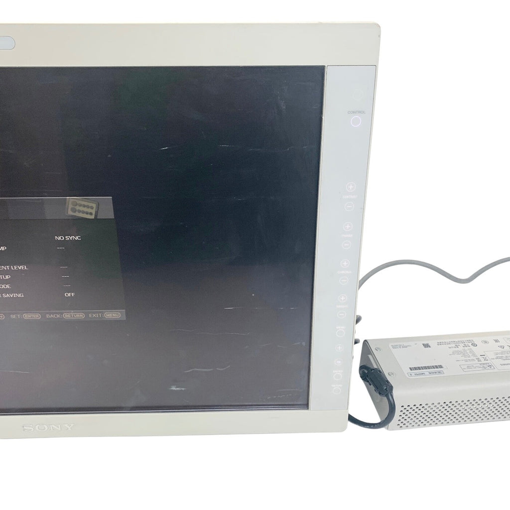 SONY REF LMD-2450MD, LCD Display Monitor WITH POWER SUPPLY