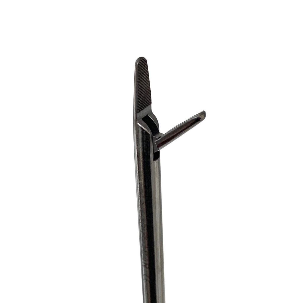 Aesculap Ref Pl404R Surgical Laparoscopic 5Mm Durogrip Straight Tc Needleholder