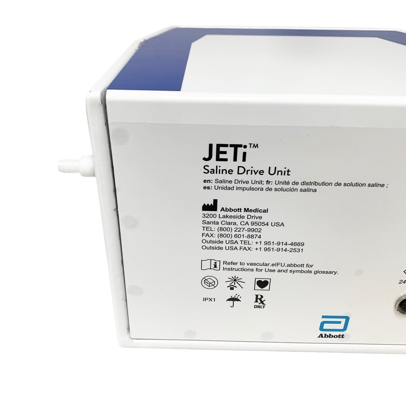 Abbott REF WVSDUP, JETI Saline Drive Unit w/ power supply